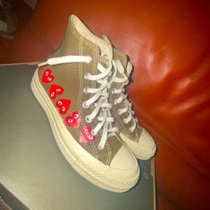 I’m selling these used but in good condition Commes des Garçons!